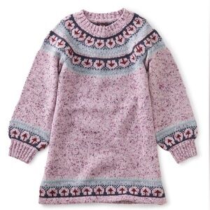 Tea Collection Fair Isle Sweater Dress 2T